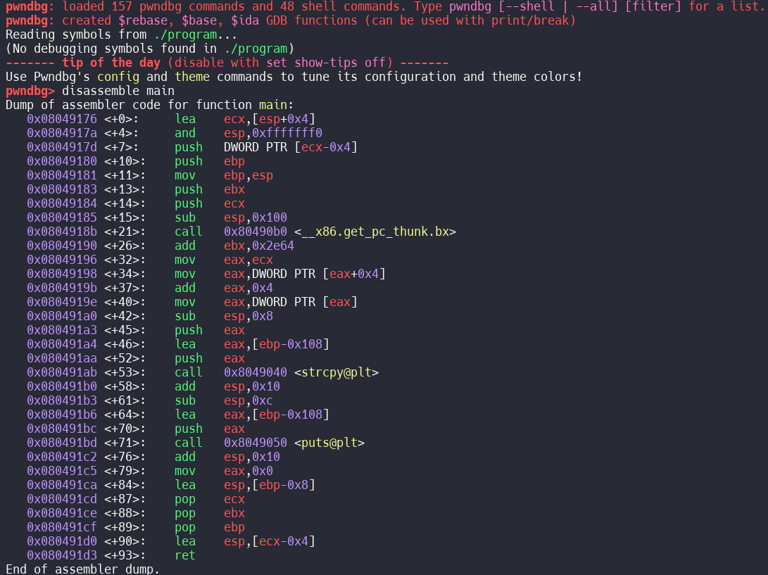 Buffer Address
