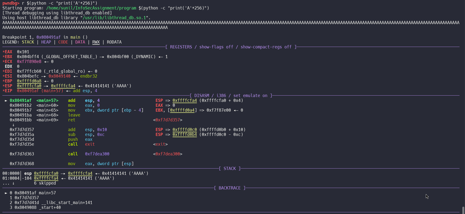 Filling Buffer